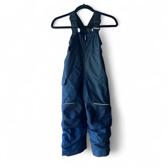 Black kids columbia snow pants 4/5 XXS Unisex - Picture 1 of 6